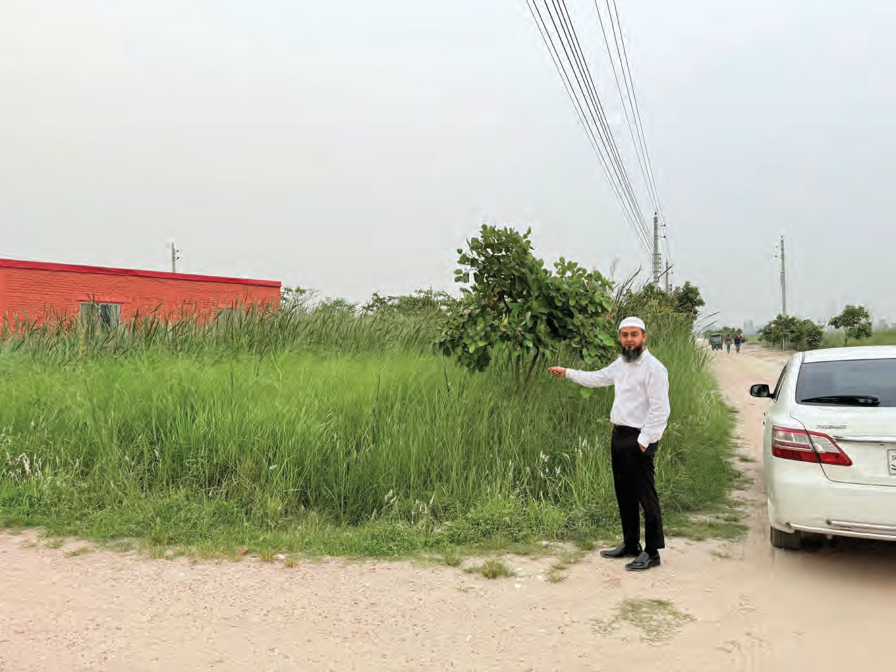 On-site land visit