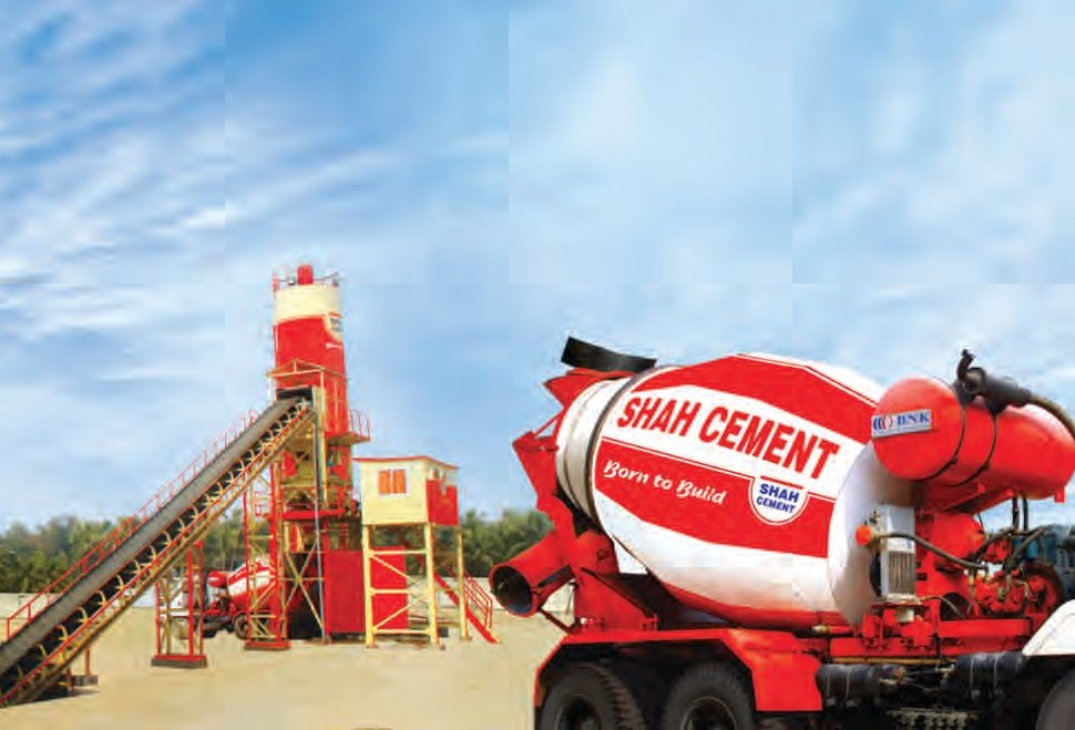 Ready-mix concrete plant